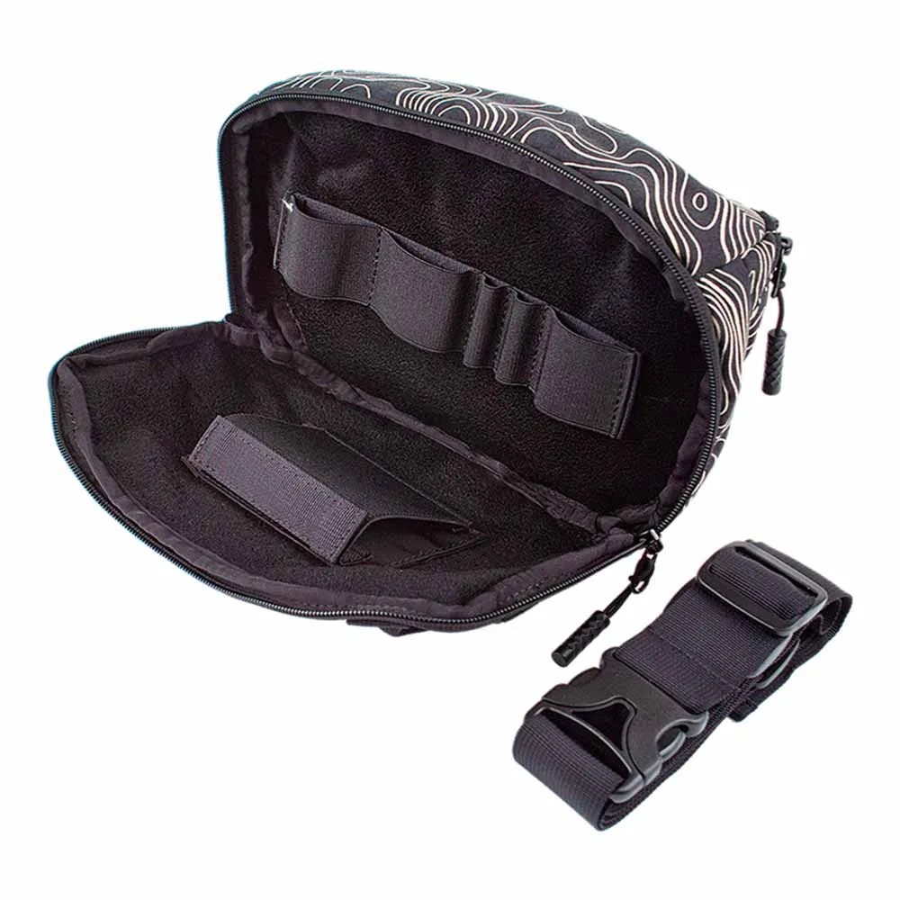 Сумка поясная Griff Gear Гефест (Topography Black)
