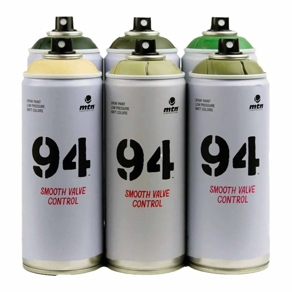 Краска аэрозоль MTN94 оливковые оттенки