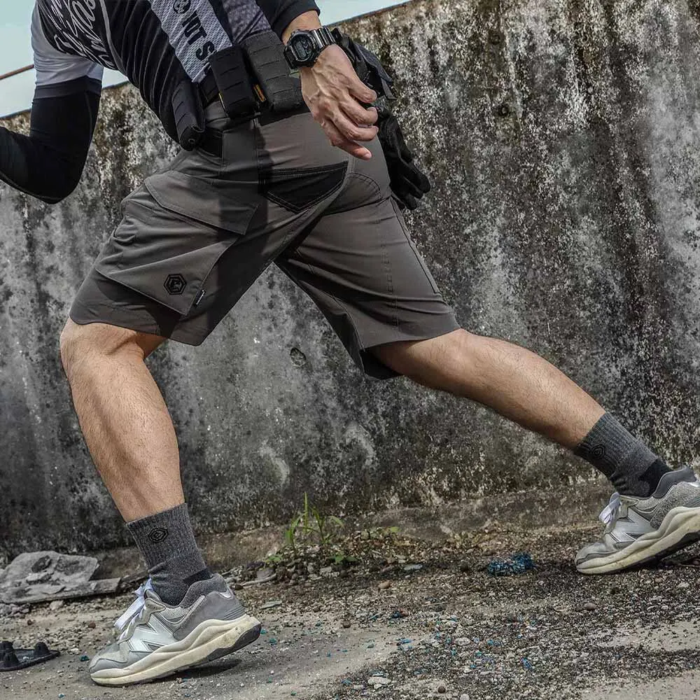 Носки EmersonGear Blue Label Iguana, средние (Серый, M)