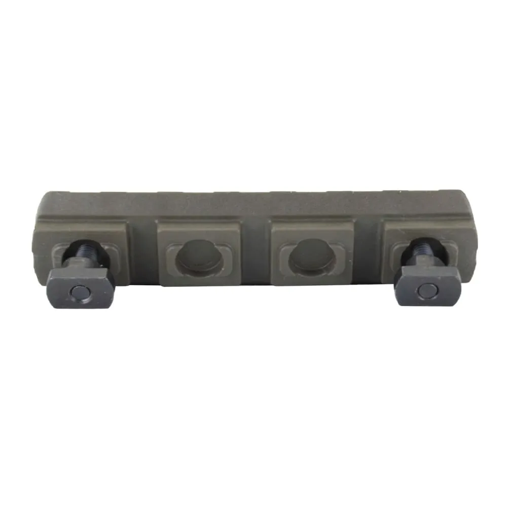 Планка DLG Пикатинни для M-LOK 7 слотов (Черный)