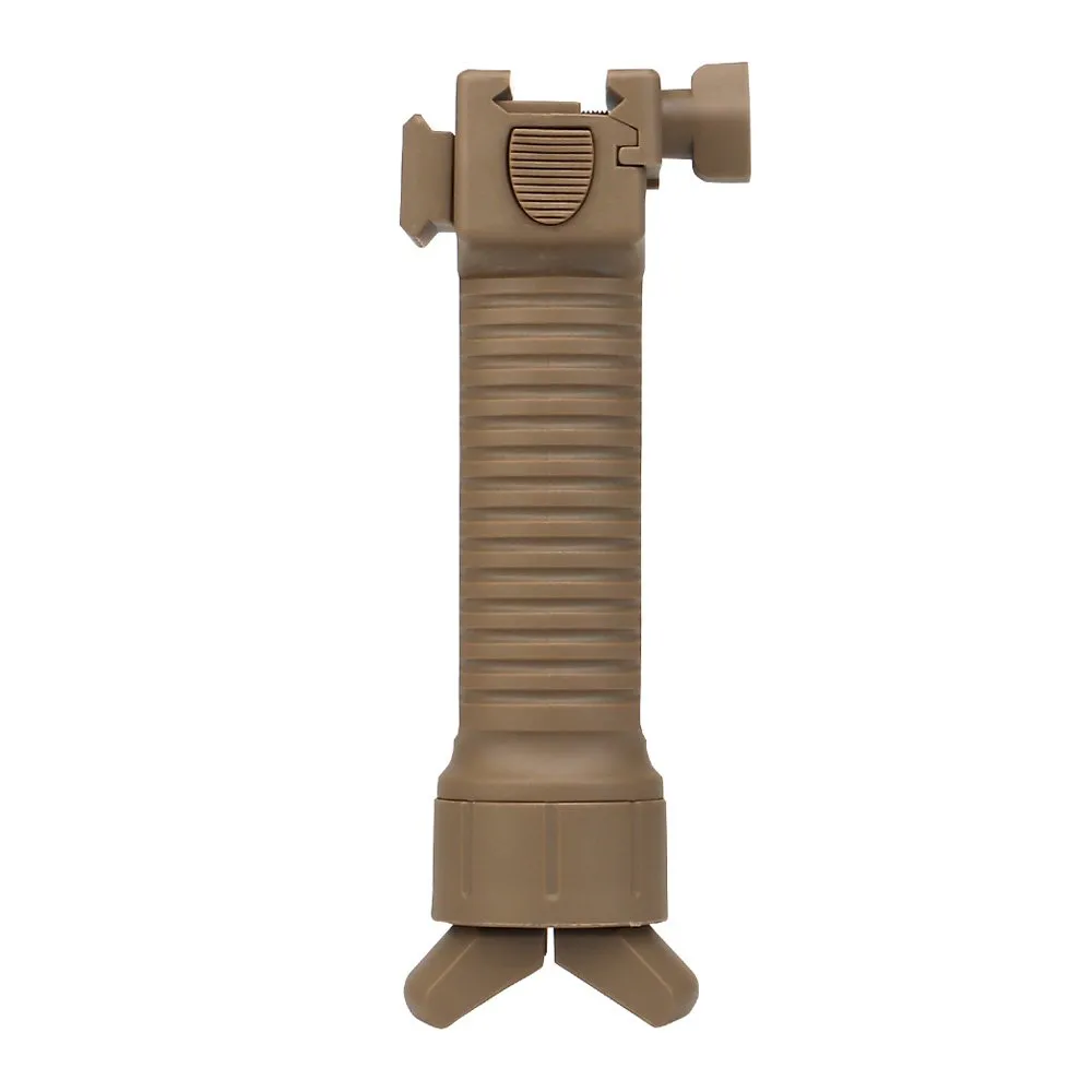 Ручка тактическая с сошками WOSPORT, тан