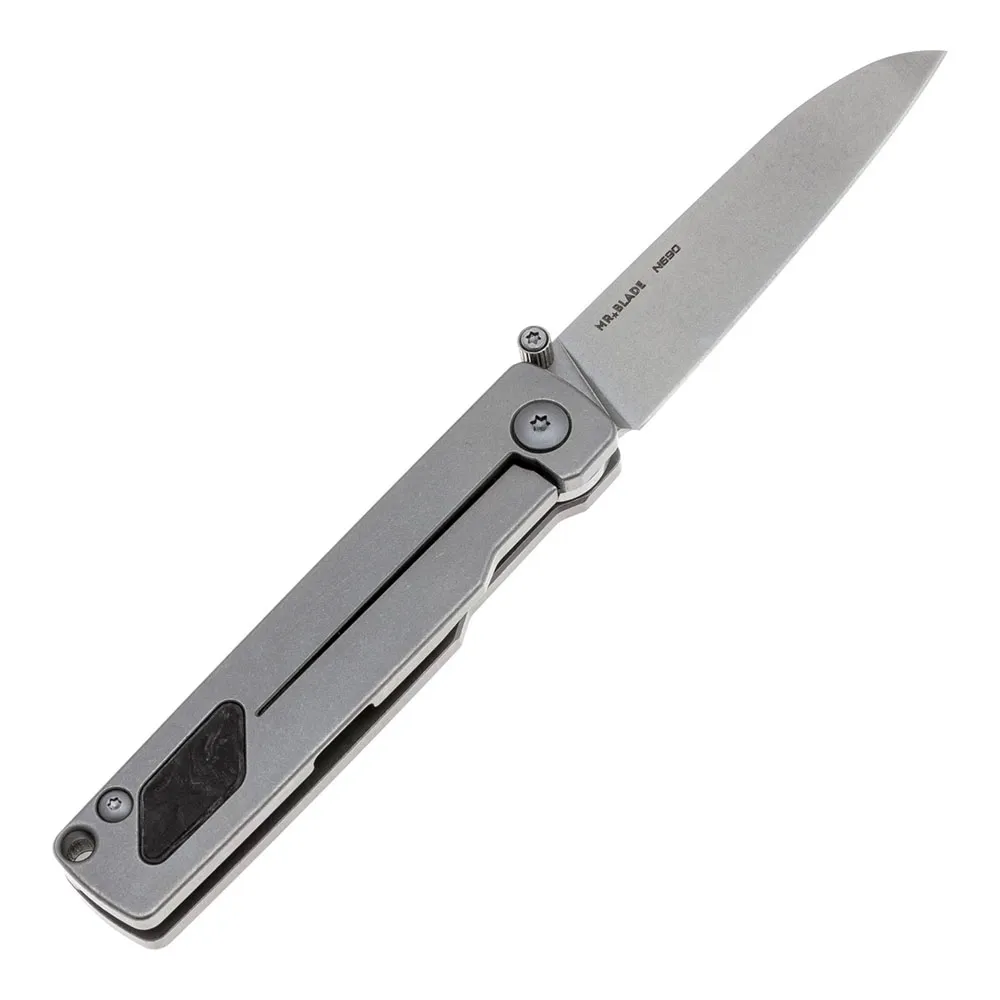 Нож Mr.Blade Style N690 SW, Ti, серый