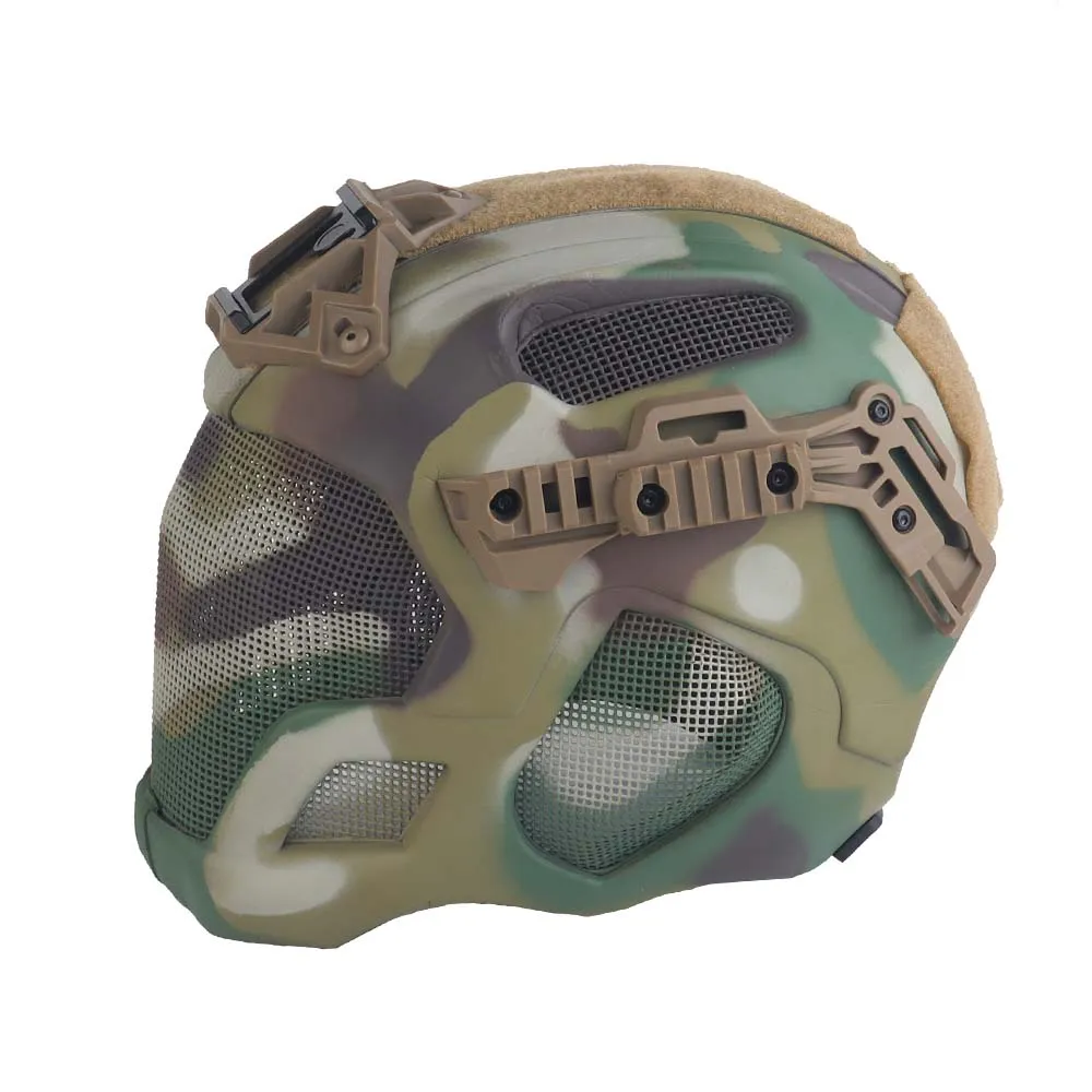 Шлем WOSPORT W23 Full Protection Tactical с маской (Multicam)