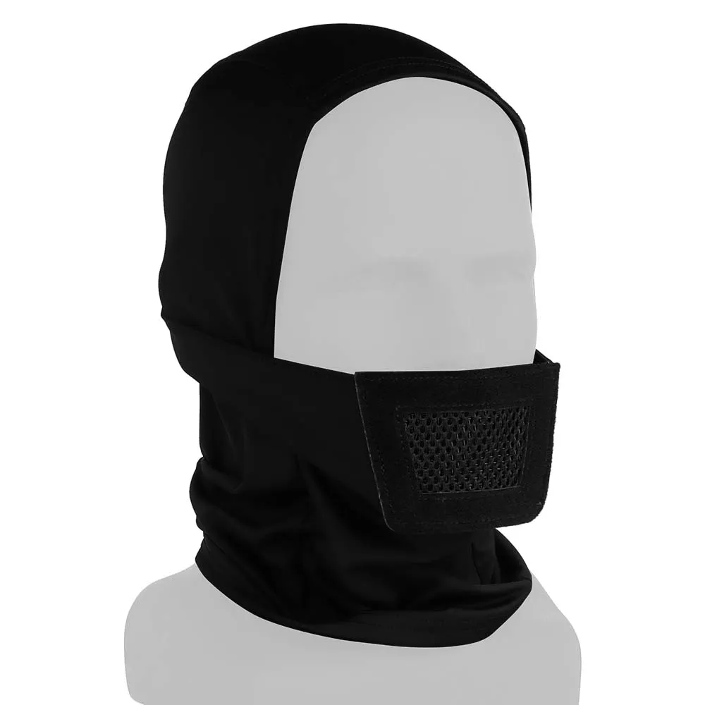 Балаклава WOSPORT Knight Headgear с вентиляцией (Черный)