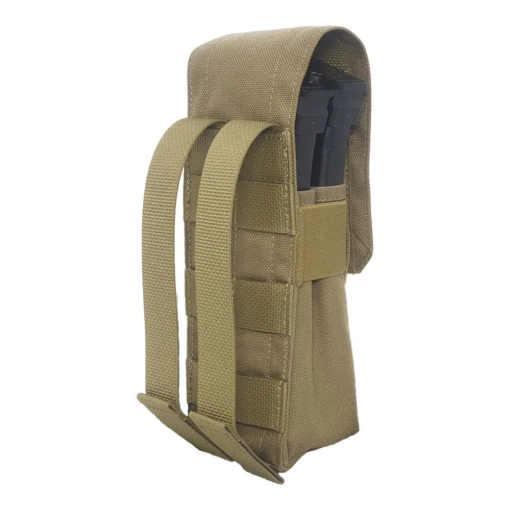 Подсумок для 2 магазинов АК SKIF Armor SPK-1-2M, клапан (Тан)