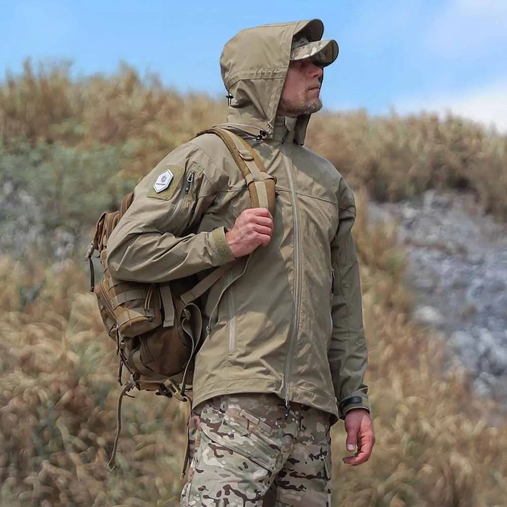 EmersonGear Blue Label Falco Lightweight Tactical Jacket  (Хаки, S)