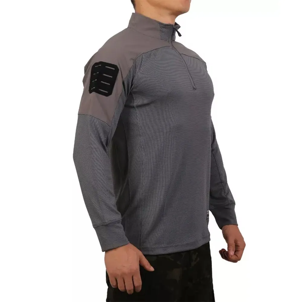 Лонгслив EmersonGear Blue Label UMP Frogmen Tactical (Серый, S)