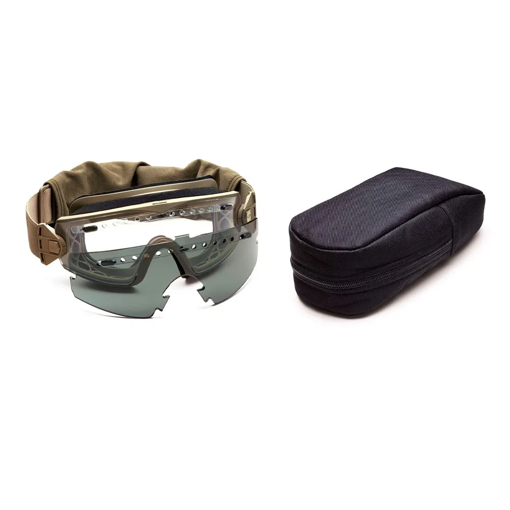 Очки тактические Smith Optics Lopro Regulator Tan прозр/темная линза