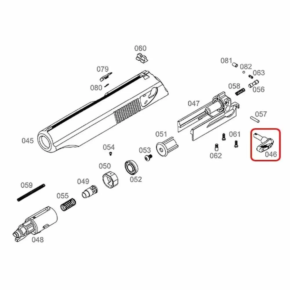 WE MAKAROV флажок предохранителя №46