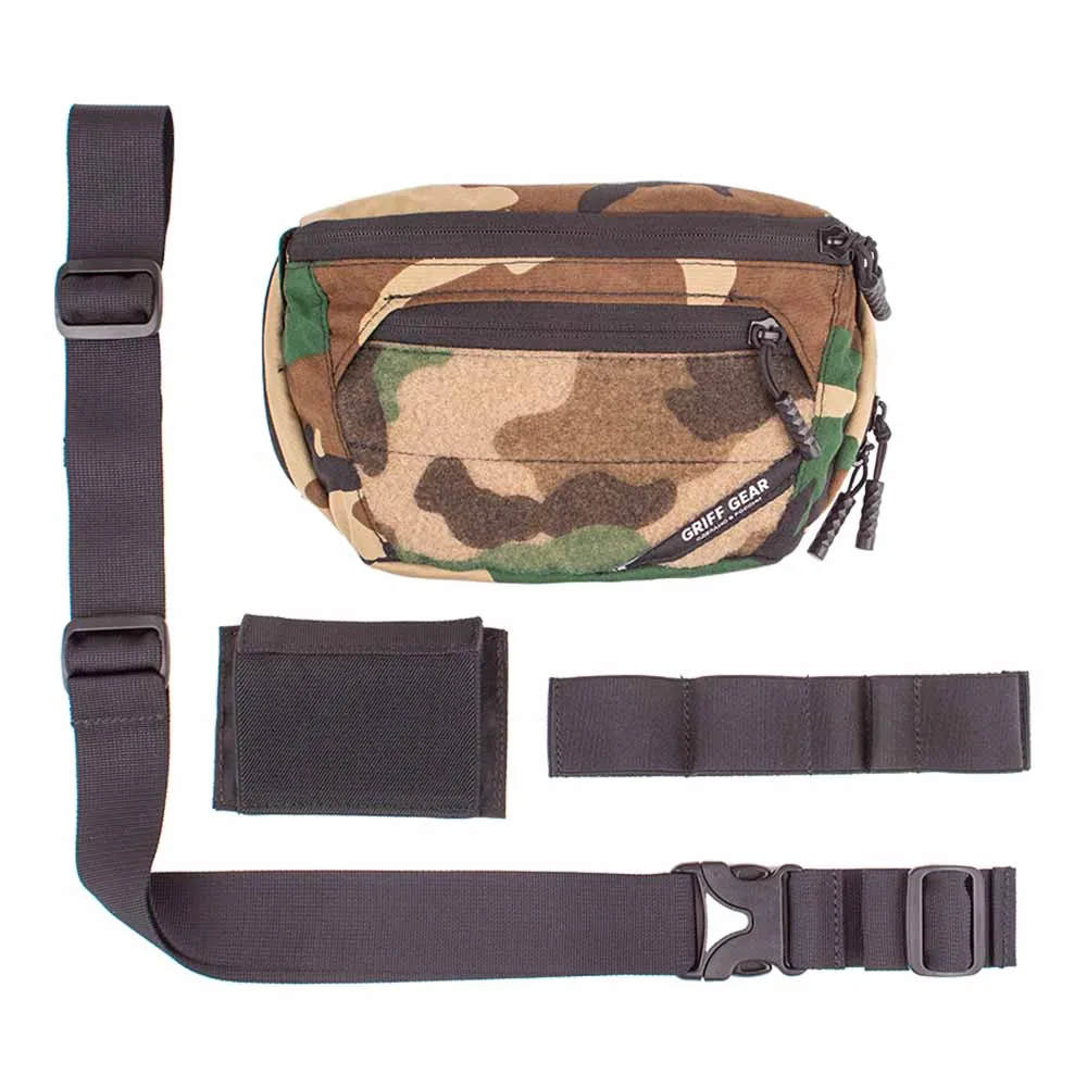Сумка поясная Griff Gear Гефест (Woodland)