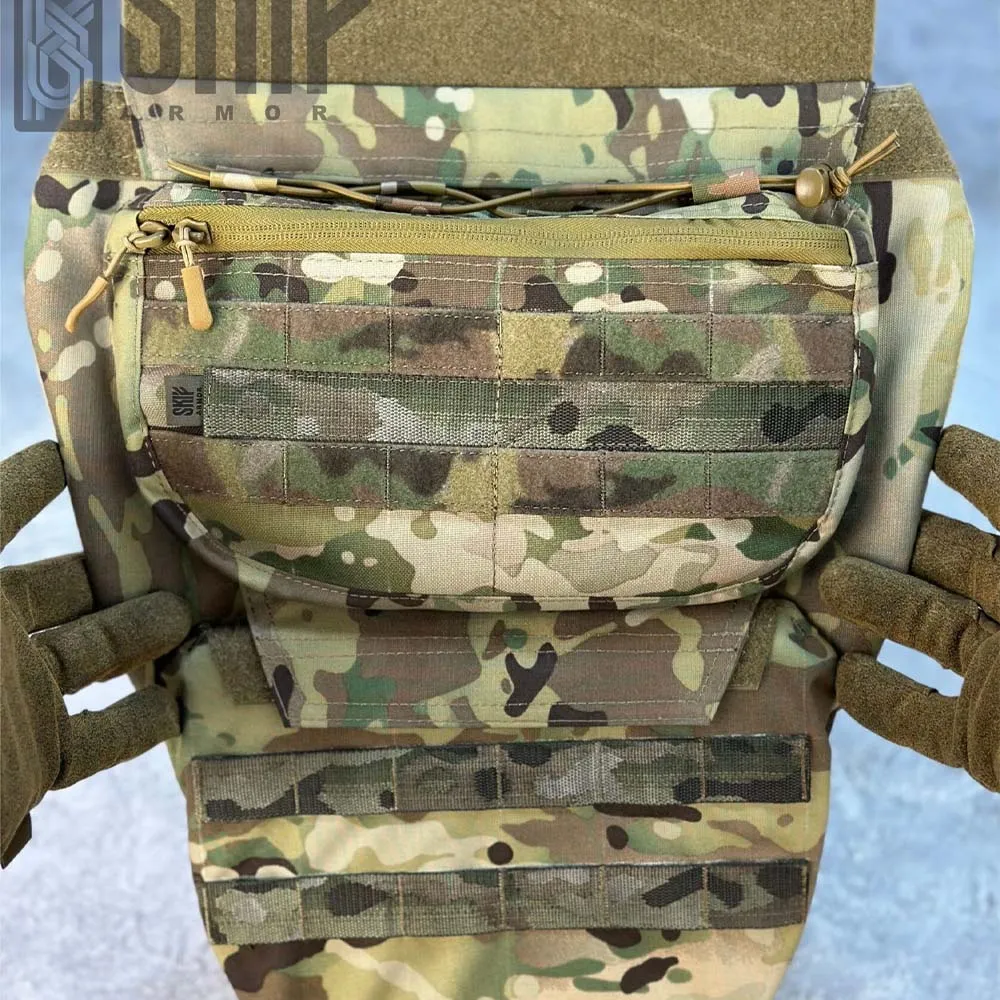 Напашник SKIF Armor SB-2, двойной, с подсумком (Multicam)