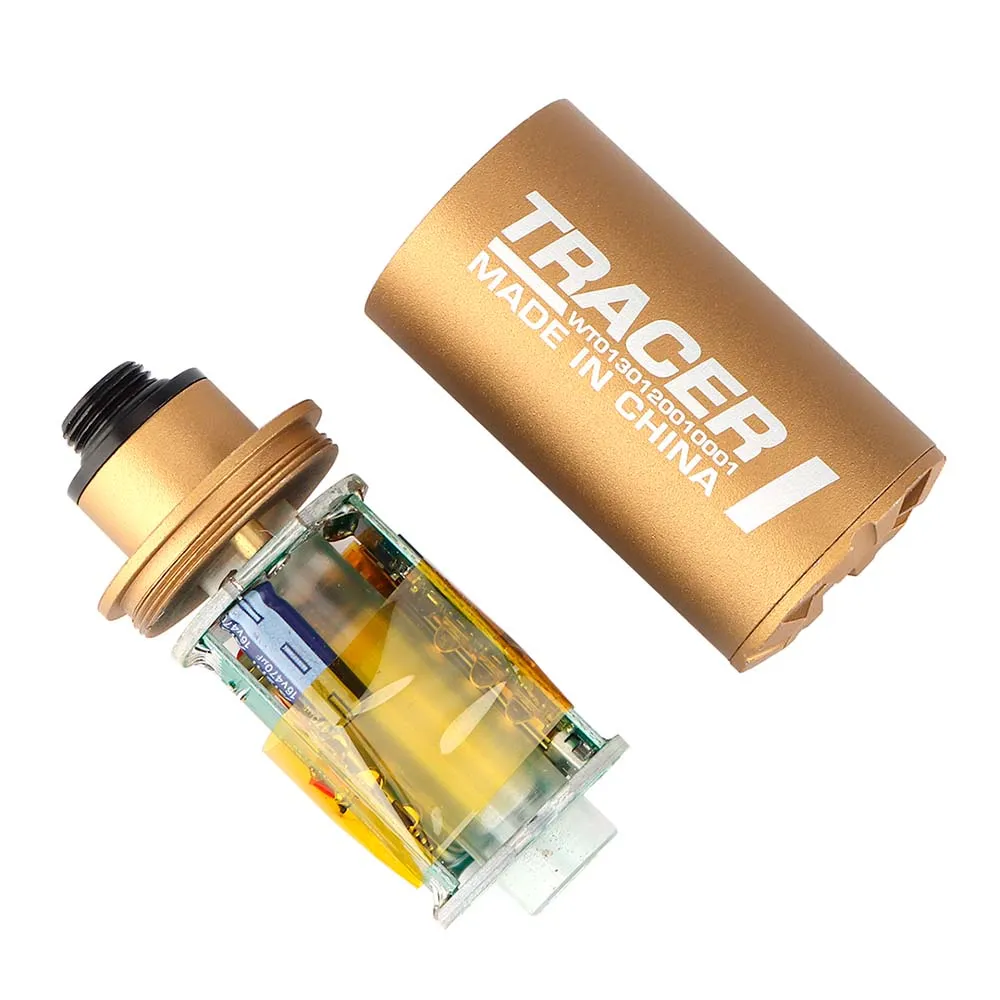 Трассерная насадка-глушитель с адаптером WOSPORT High Power Flash, тан