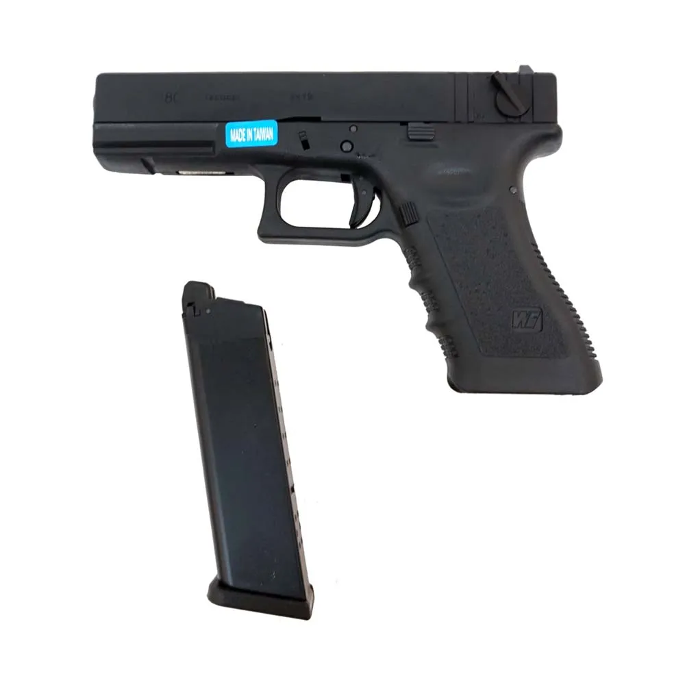 Пистолет газовый WE Glock 18C Gen.3, авто