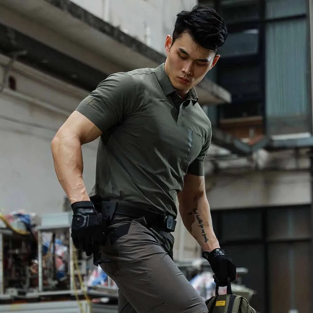 Поло EmersonGear Blue Label Pegasus Leisure Tactical (Ranger Green, 3XL)