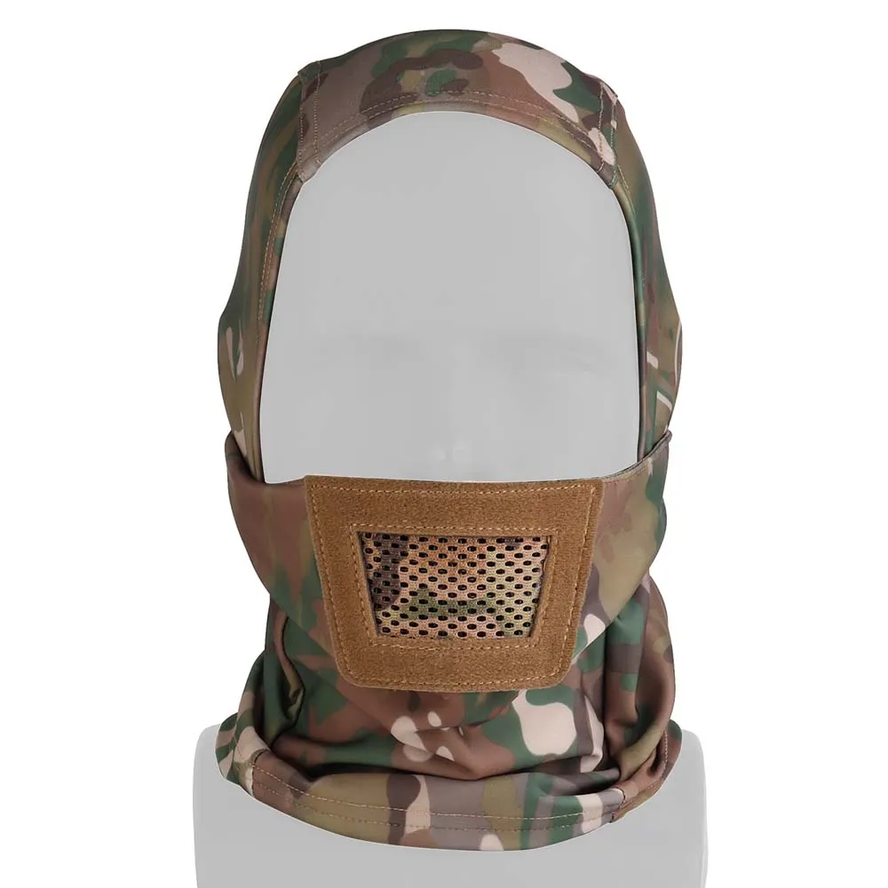 Балаклава WOSPORT Knight Headgear с вентиляцией (Multicam)