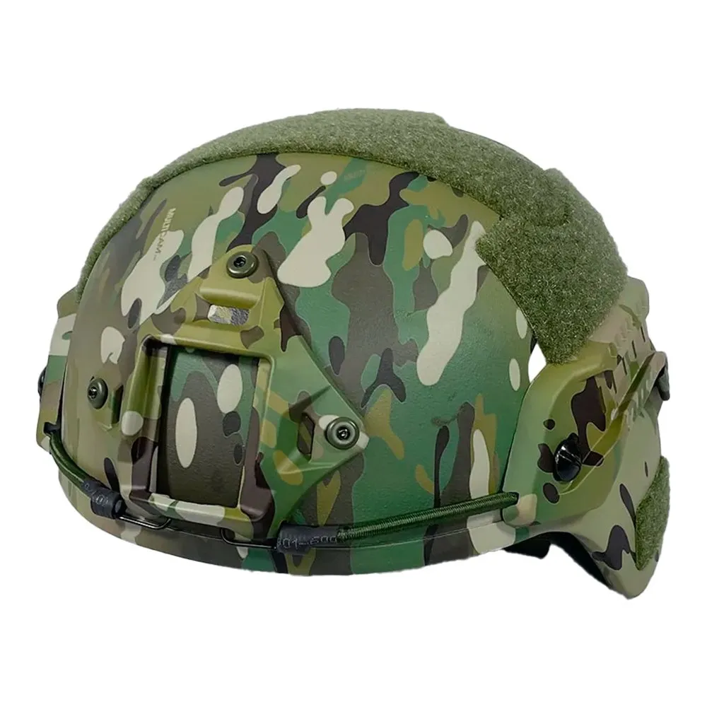 Шлем баллистический RVX MICH, подвес Team Wendy NIJIIIa / БР2, мультикам