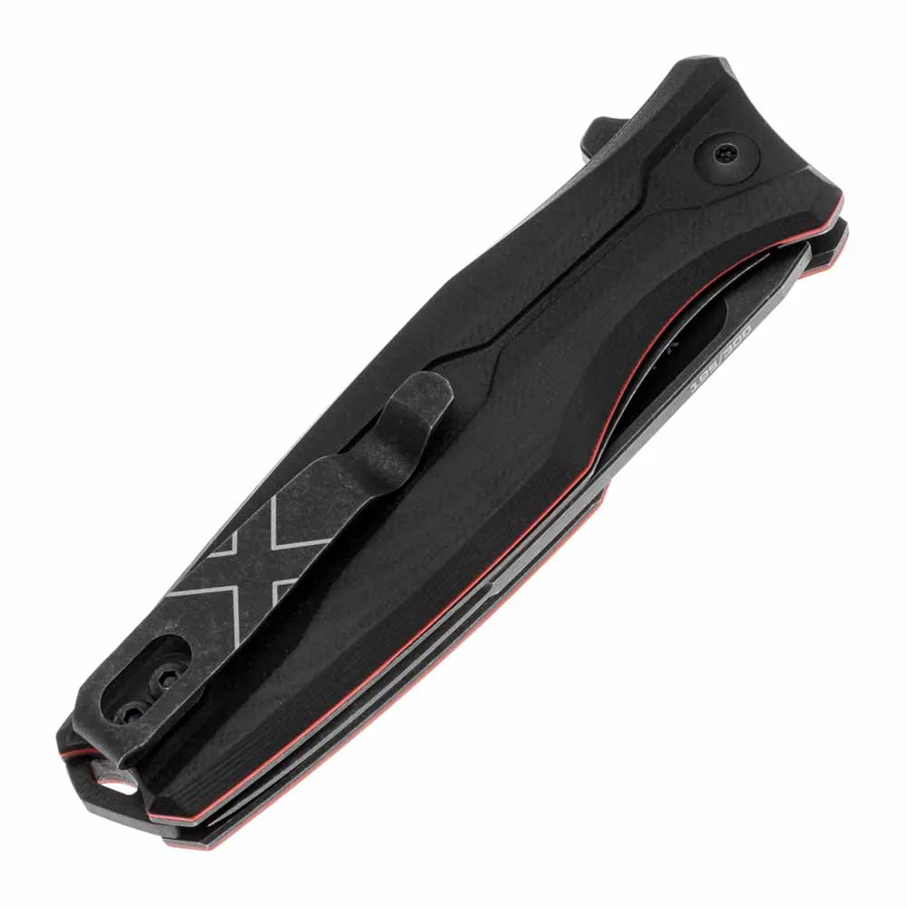 Нож N.C.Custom X-line VG-10 BSW, G10, черный
