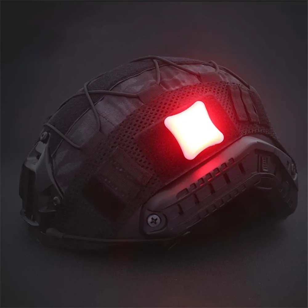 Маячок WOSPORT Tactical Signal Light II, красный / брак, требует замены CR2032