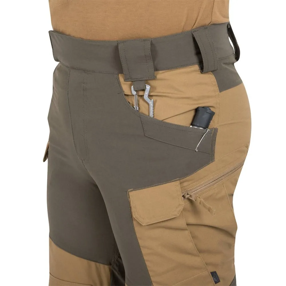 Брюки тактические Helikon-Tex Hybrid Outback DuraCanvas (Coyote/Taiga Green, XL)