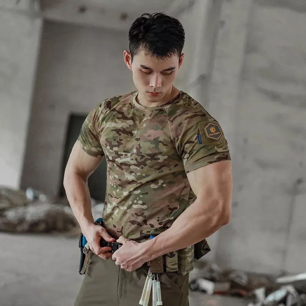 Футболка EmersonGear Blue Label Newt Functional  (Multicam, 2XL)