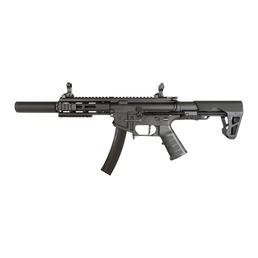 Пистолет-пулемет King Arms PDW 9mm SBR SD