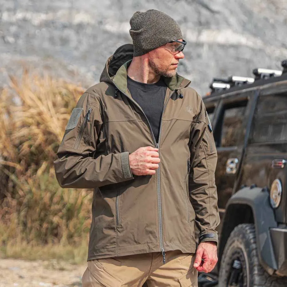 EmersonGear Blue Label Falco Lightweight Tactical Jacket  (Ranger Green, S)
