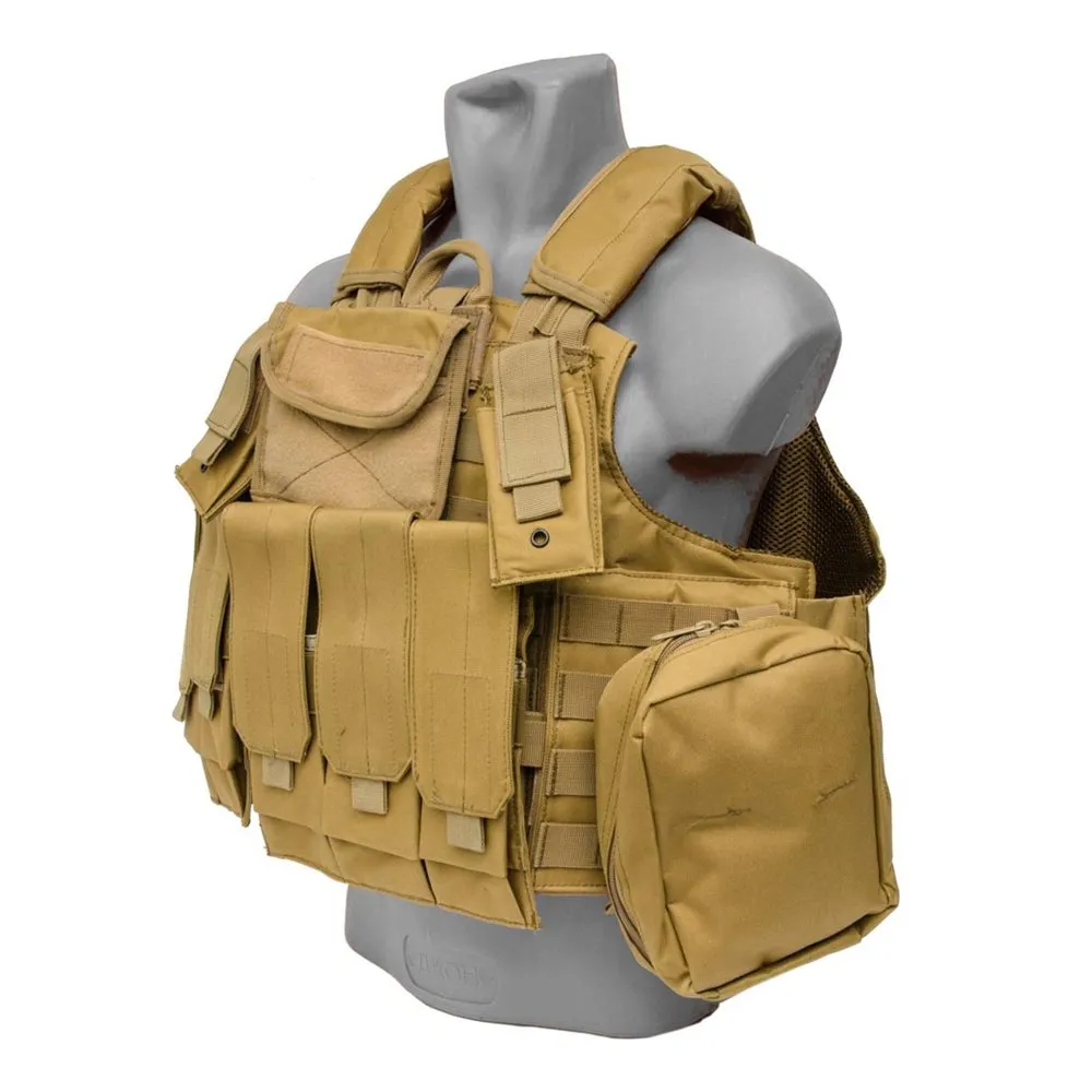 Бронежилет WOSPORT Ghost Vest (CIRAS) (Тан)