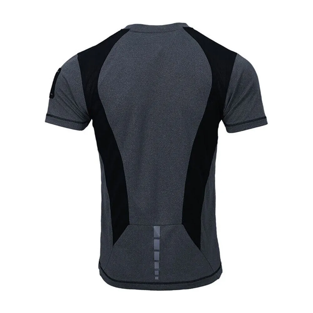 Футболка EmersonGear Blue Label Shark Fin (Серый, 2XL)