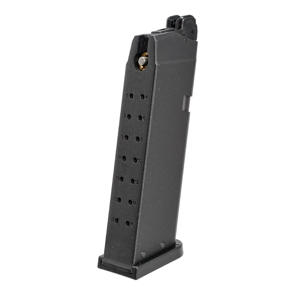 Магазин пистолетный KJW Glock 17 грин-газ / совместим c WE