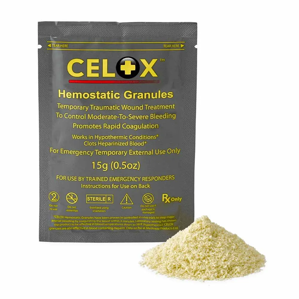Гемостатические гранулы Celox, 15 гр.