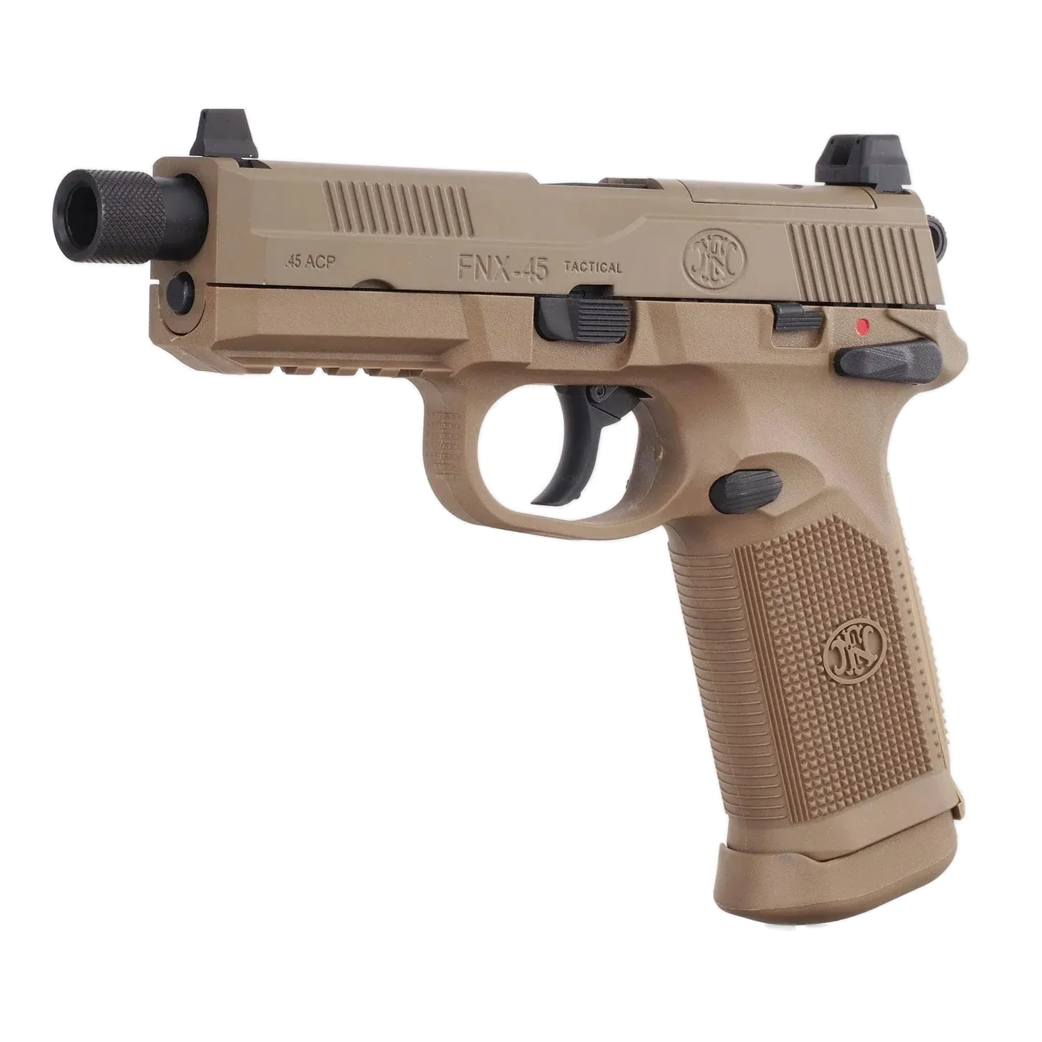 Пистолет газовый VFC FNX-45 Tactical / тан