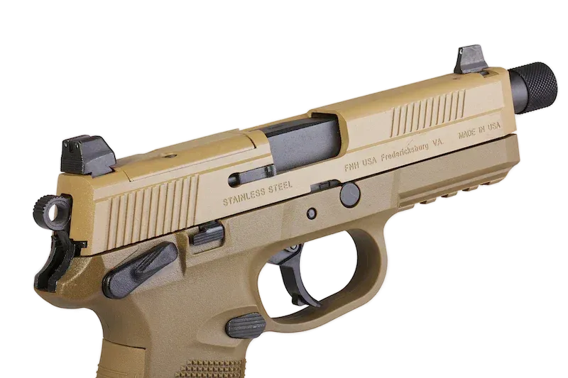 Пистолет газовый VFC FNX-45 Tactical / тан