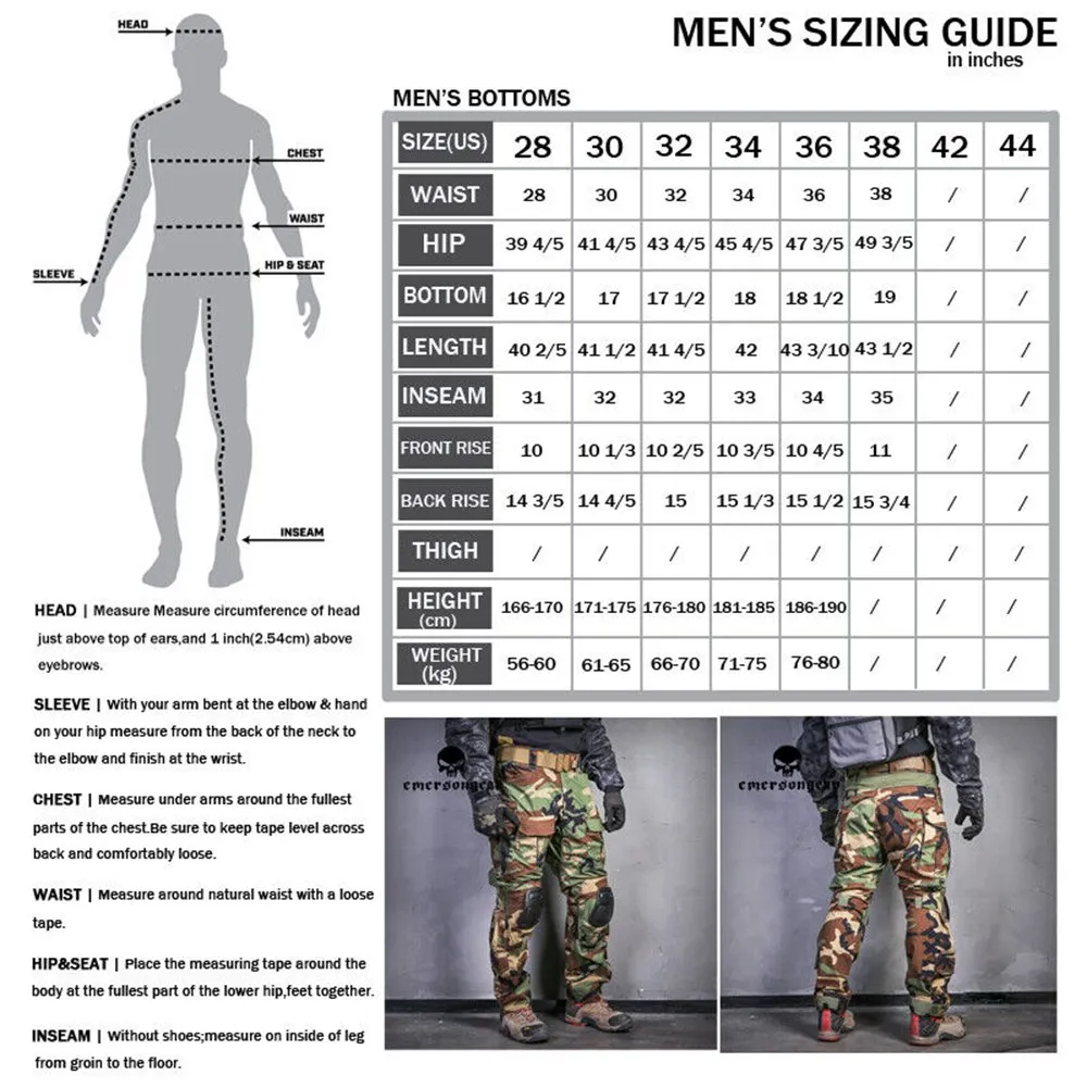 Брюки боевые EmersonGear Gen.3 Advanced Ver. 2017, AFG (Мох, 38R)