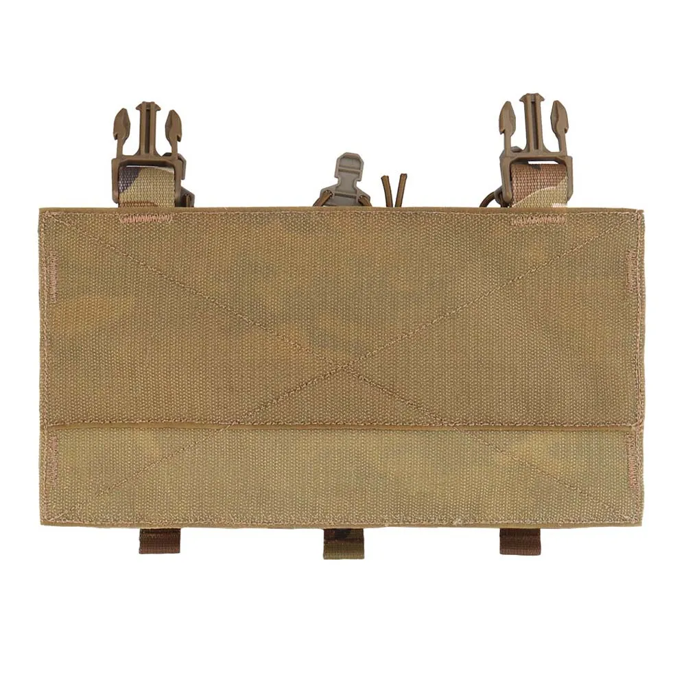 Панель с подсумком WOSPORT 7.62 Triple Mag Plate, мультикам