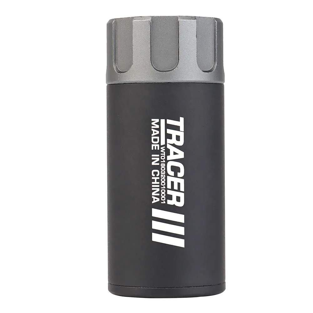 Трассерная насадка-глушитель WOSPORT Flash Silencer S (88 мм), черный