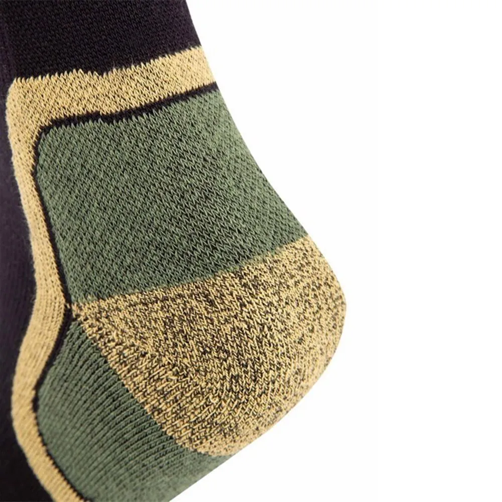 Носки треккинговые VAV Wear Running, высокие, чёрный/бежевый (Черный, 39-42)