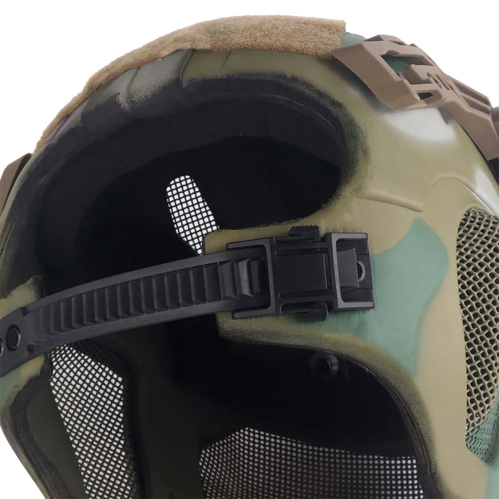 Шлем WOSPORT W23 Full Protection Tactical с маской (Multicam)