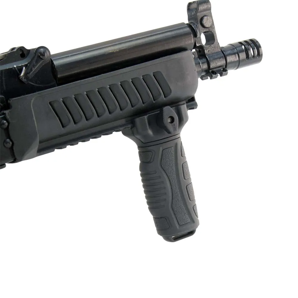 Ручка переноса огня DLG Tactical быстросъемная, прорезин. черный
