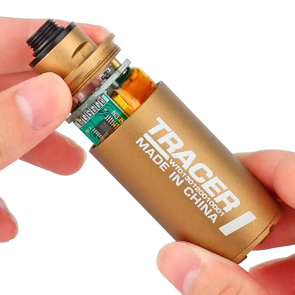 Трассерная насадка-глушитель с адаптером WOSPORT High Power Flash, тан