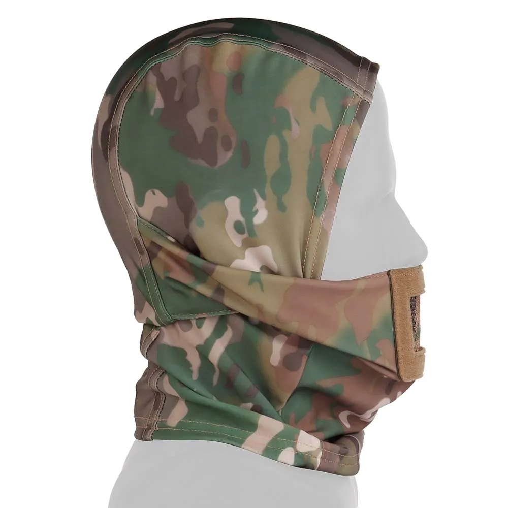 Балаклава WOSPORT Knight Headgear с вентиляцией (Multicam)