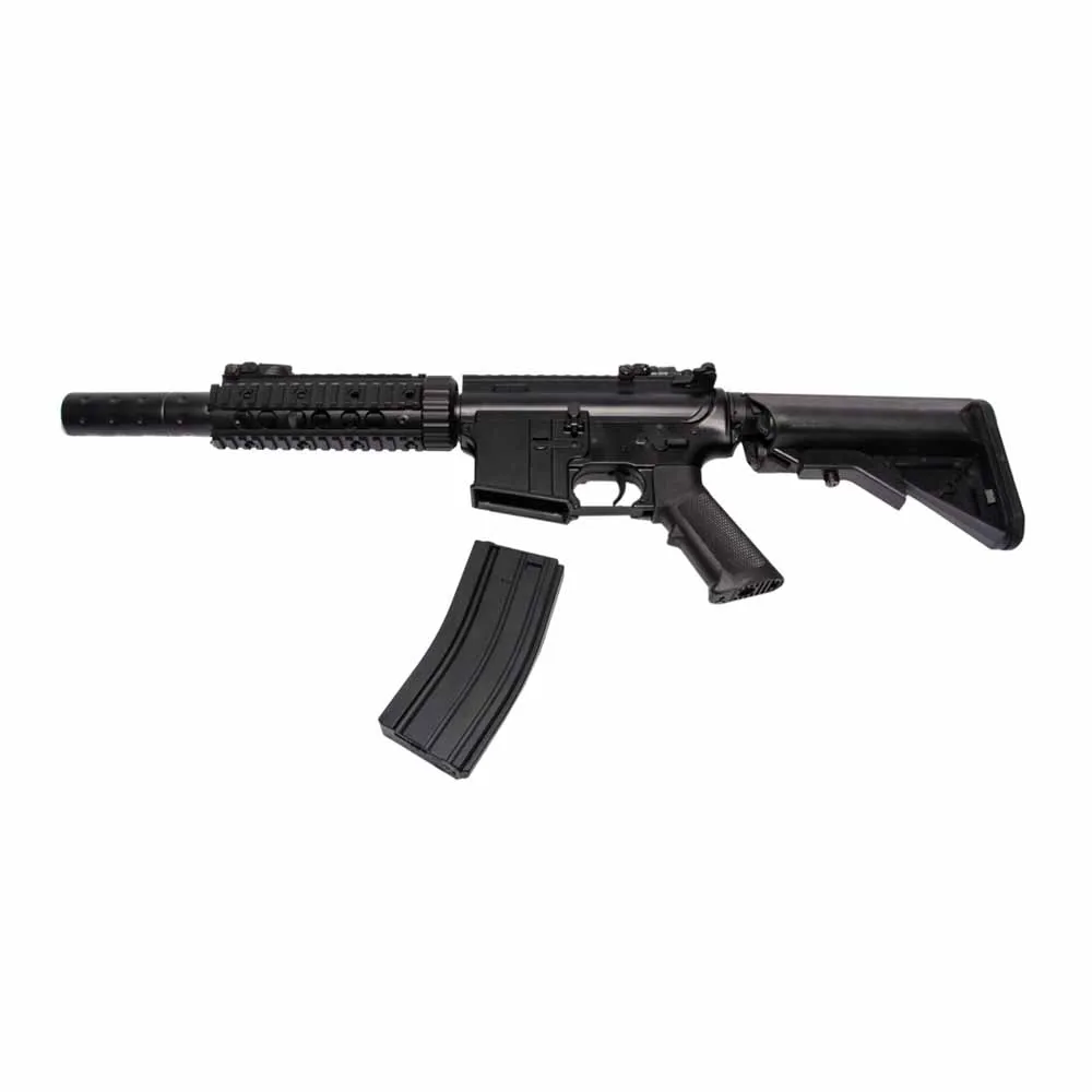 Автомат CYMA CM090 M4 с глушителем, металл