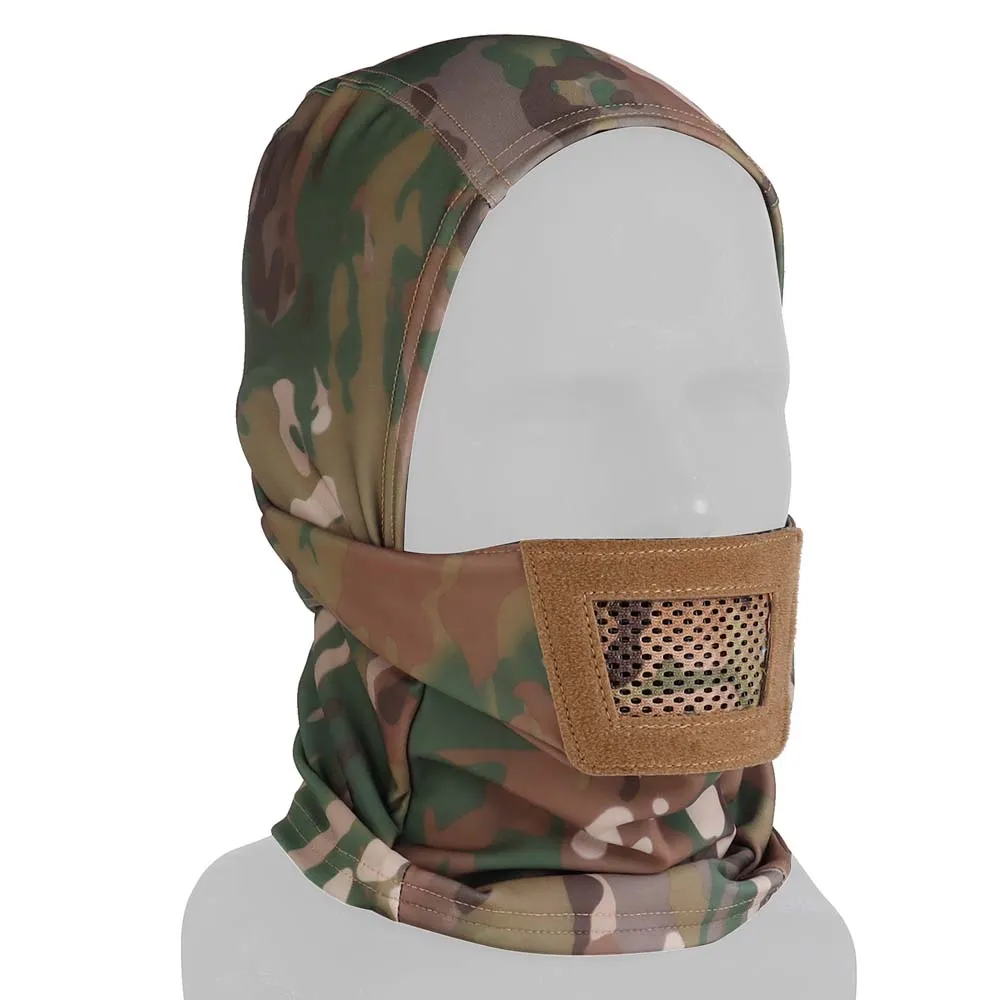 Балаклава WOSPORT Knight Headgear с вентиляцией (Multicam)