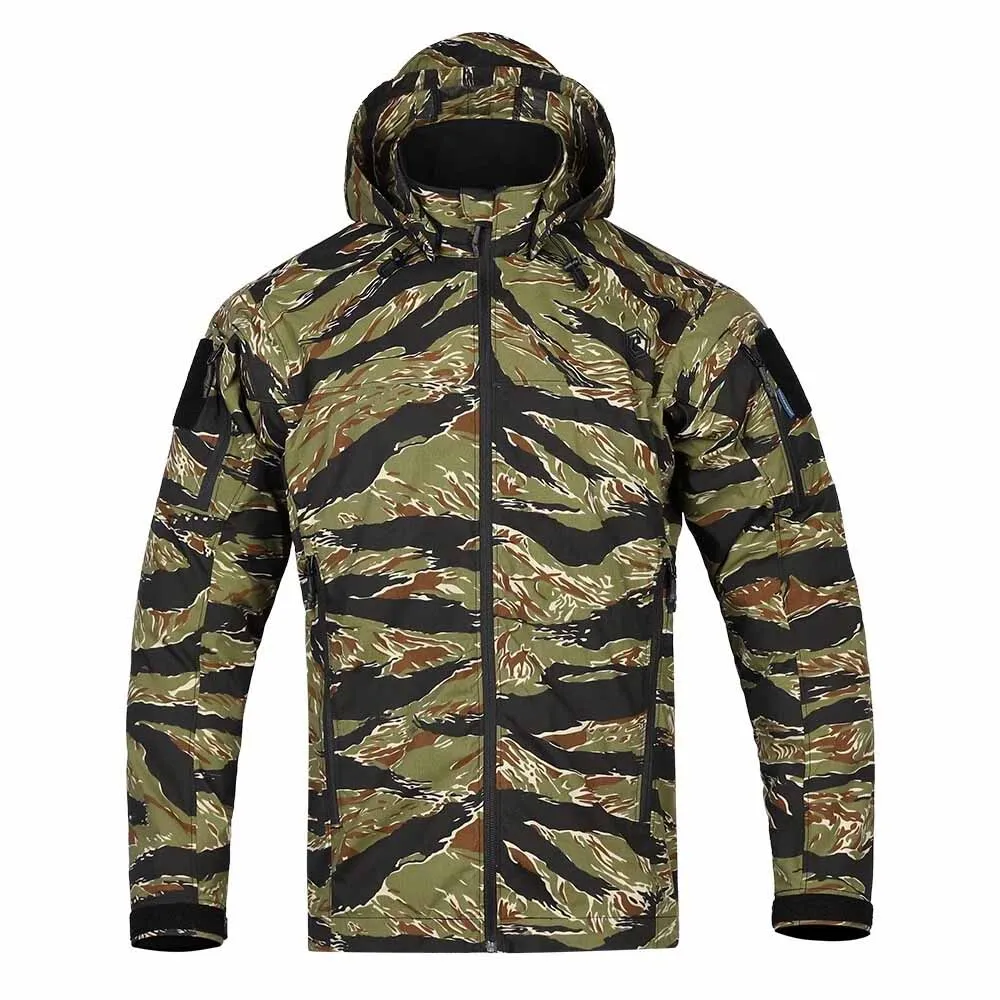 EmersonGear Blue Label Falco Lightweight Tactical Jacket  (Tiger Stripe, M)