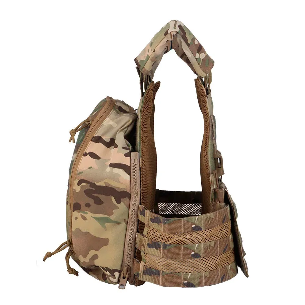 Бронежилет WOSPORT Beetle Multifunctional Tactical Vest, мультикам