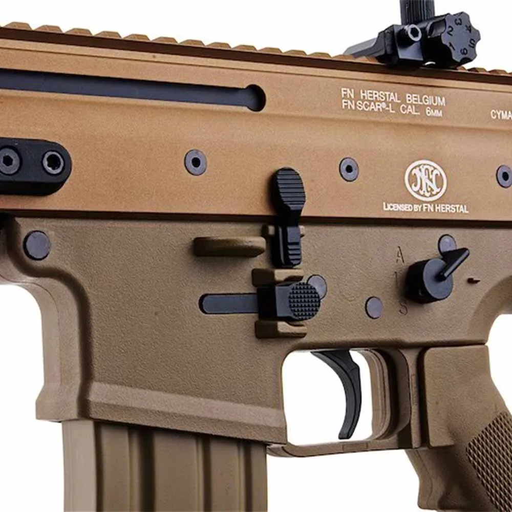 Автомат CYMA CM063 SCAR-L тан