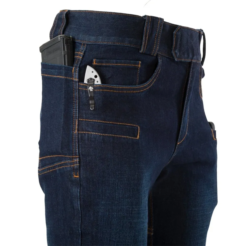 Брюки тактические Helikon-Tex Greyman Tactical Jeans Slim Denim Mid (Denim, 2XL)