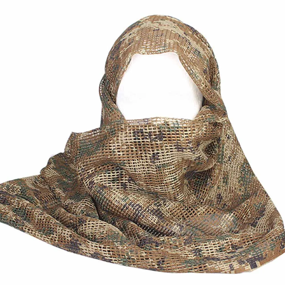 Шарф сетчатый EmersonGear маскировочный (Multicam)