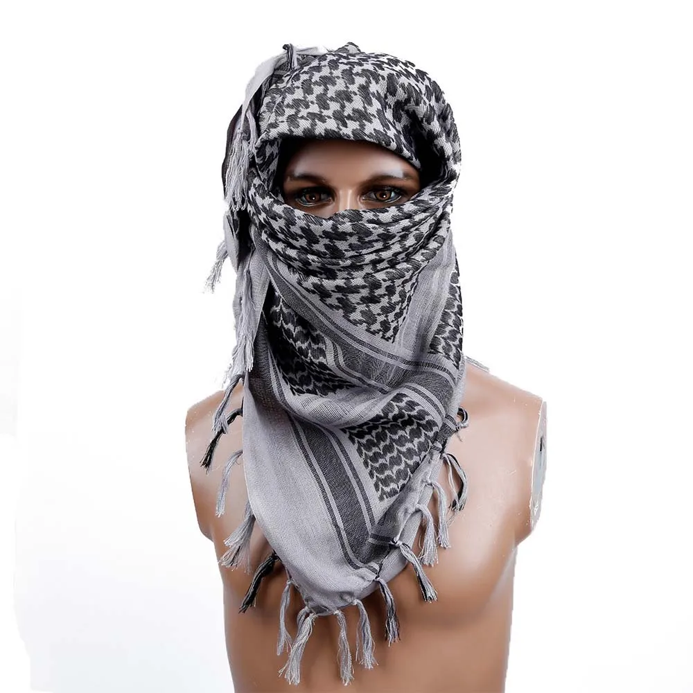 Шарф шемаг WOSPORT Arab Square Scarf (Серый)