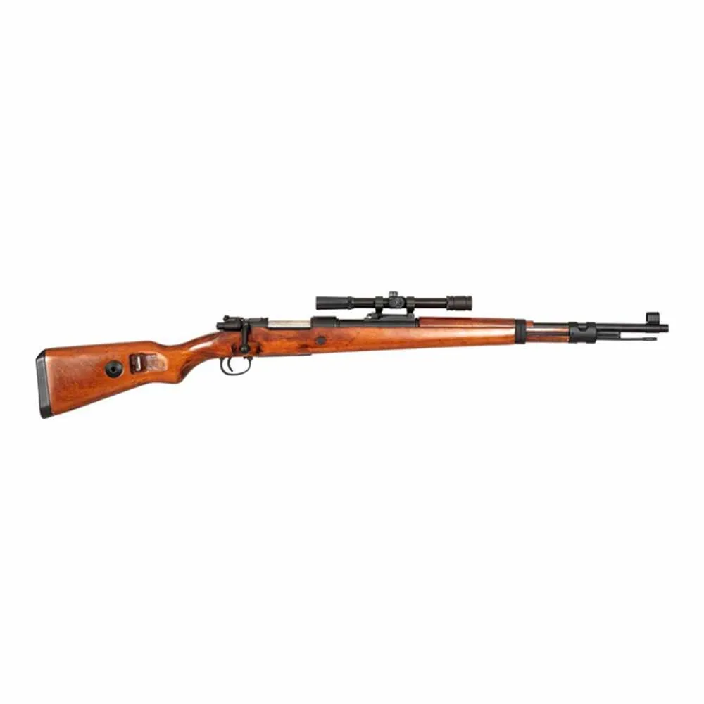 Винтовка спринг Snow Wolf Kar98K дерево, прицел