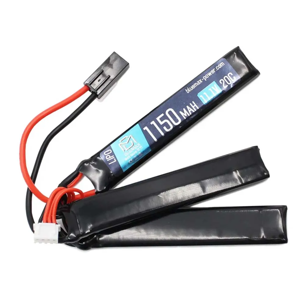 Аккумулятор 11.1В 1150мАч 3-разд 20C BlueMax